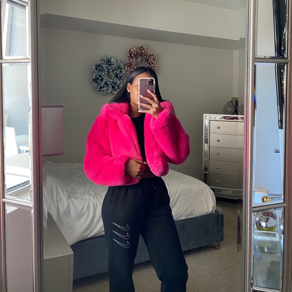 Faux Fur Coat